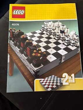 LEGO INSTRUCTIONS Booklet Only - CHESS 40174 Manual only
